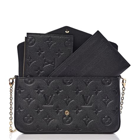 black lv pochette|lv pochette monogram.